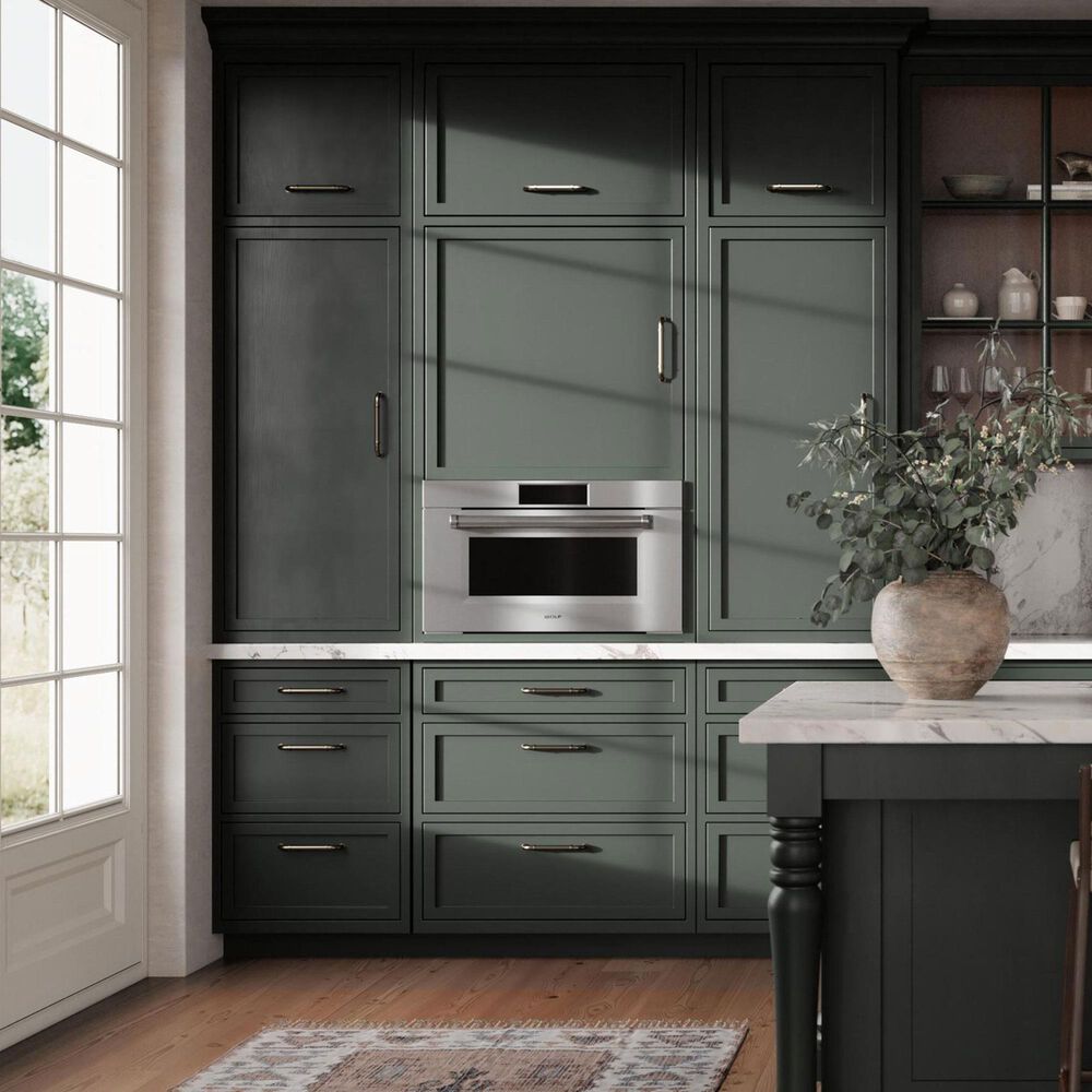 Wolf Appliances 1.6 Cu. Ft. M Series Professional Drop-Down Door Microwave Oven in Stainless Steel, , large