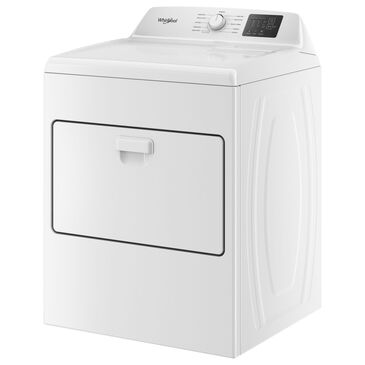 Whirlpool 7 Cu. Ft. Electric Dryer with AutoSensing and Wrinkle Shield Option in White, , large