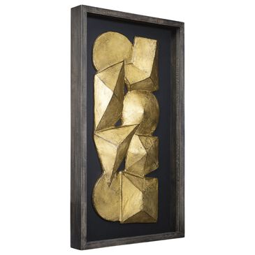 Signature Design by Ashley Grantton 42" x 24" Wall Decor in Antique Gray and Gold, , large