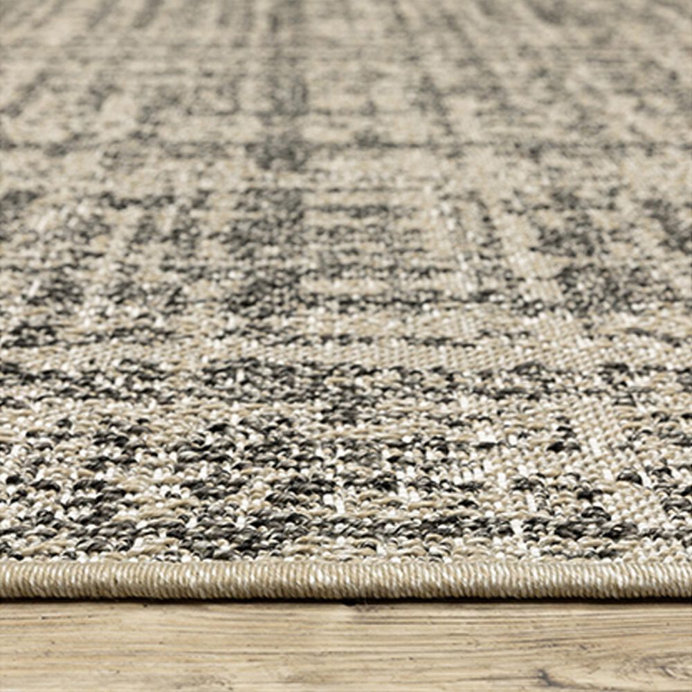 Oriental Weavers Gillian 4928H 9&#39;10&quot; x 12&#39;10&quot; Beige Area Rug, , large