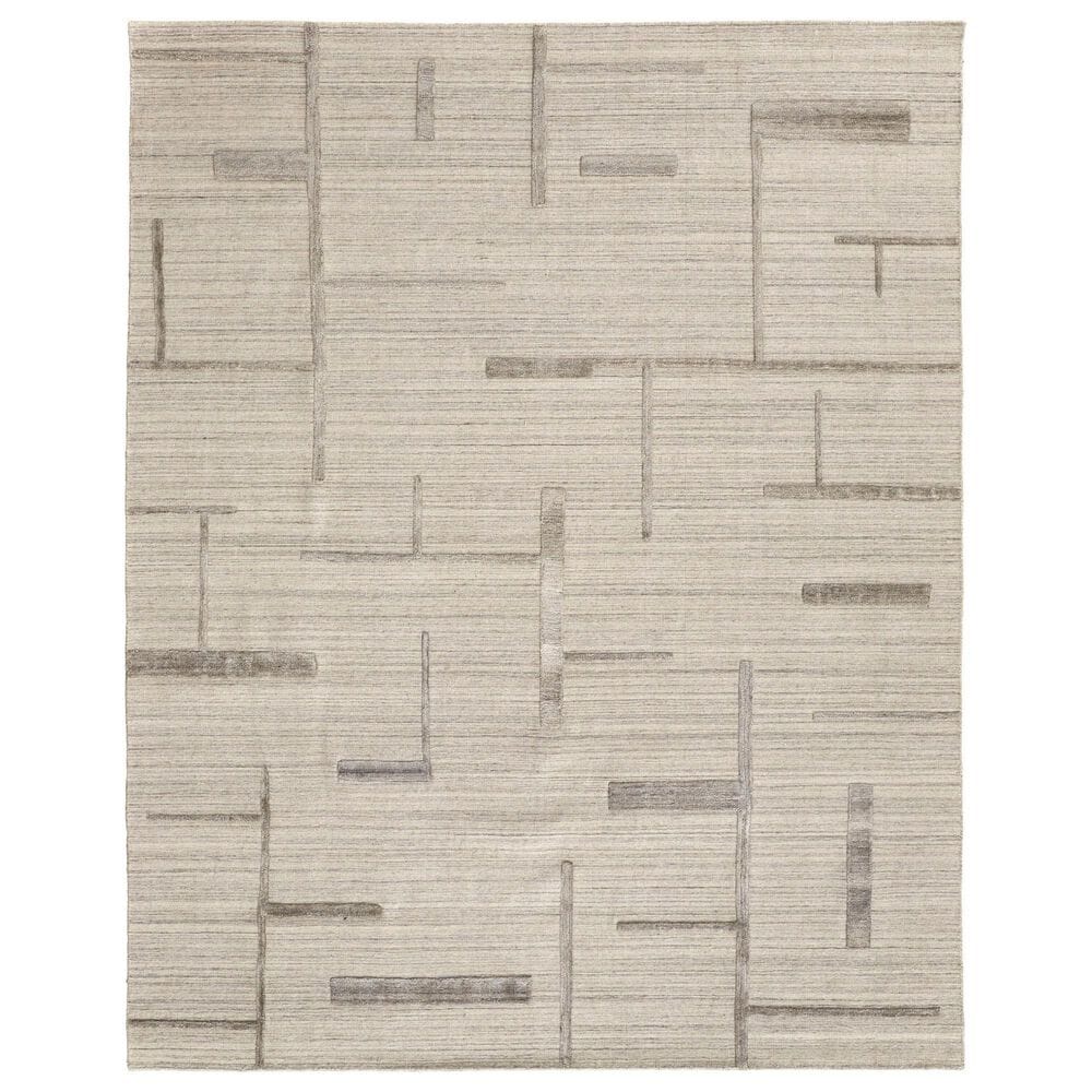 Feizy Longridge 10" x 14" Ivory Area Rug, , large