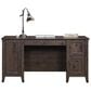 Sauder Carson Forge Computer Desk in Coffee Oak, , large