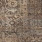 Loloi Heritage 9" x 12" Mocha and Denim Area Rug, , large
