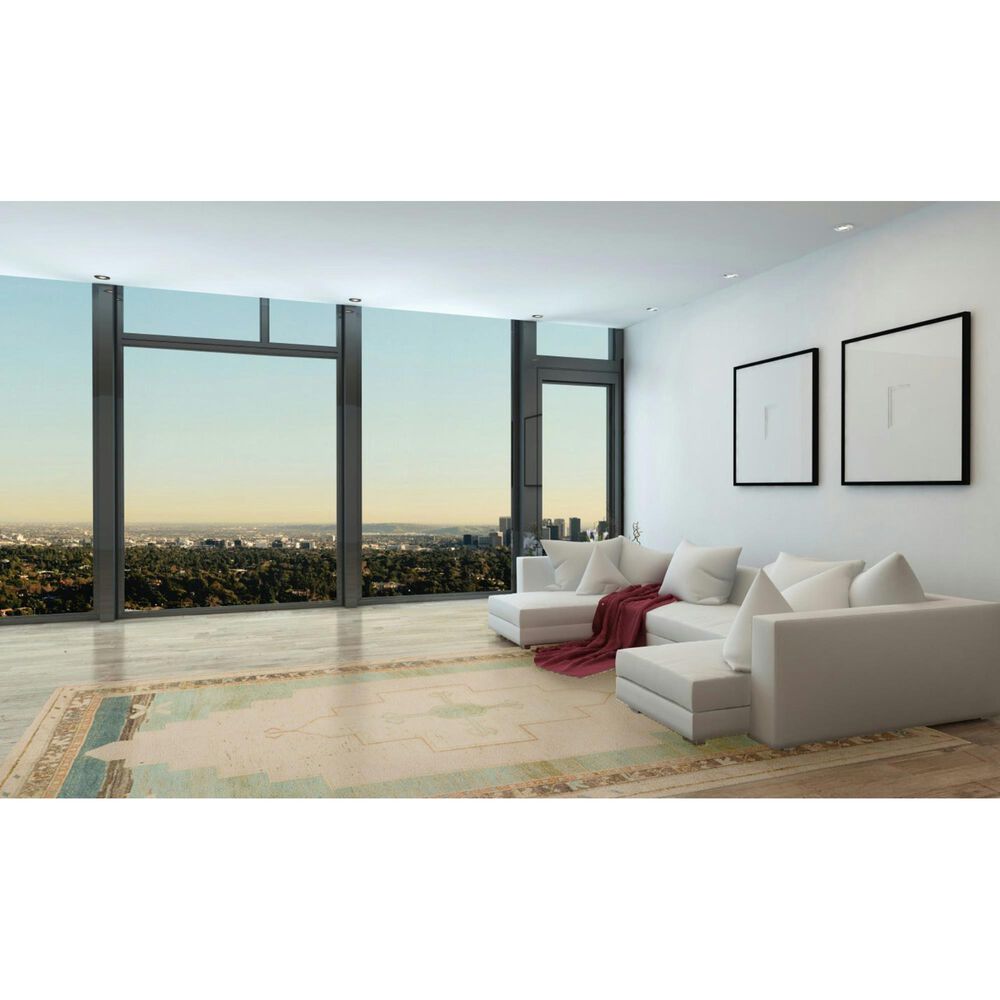 Jaipur Casen Enigma Tan and Multicolor 9'6" x 13'6" Area Rug, , large