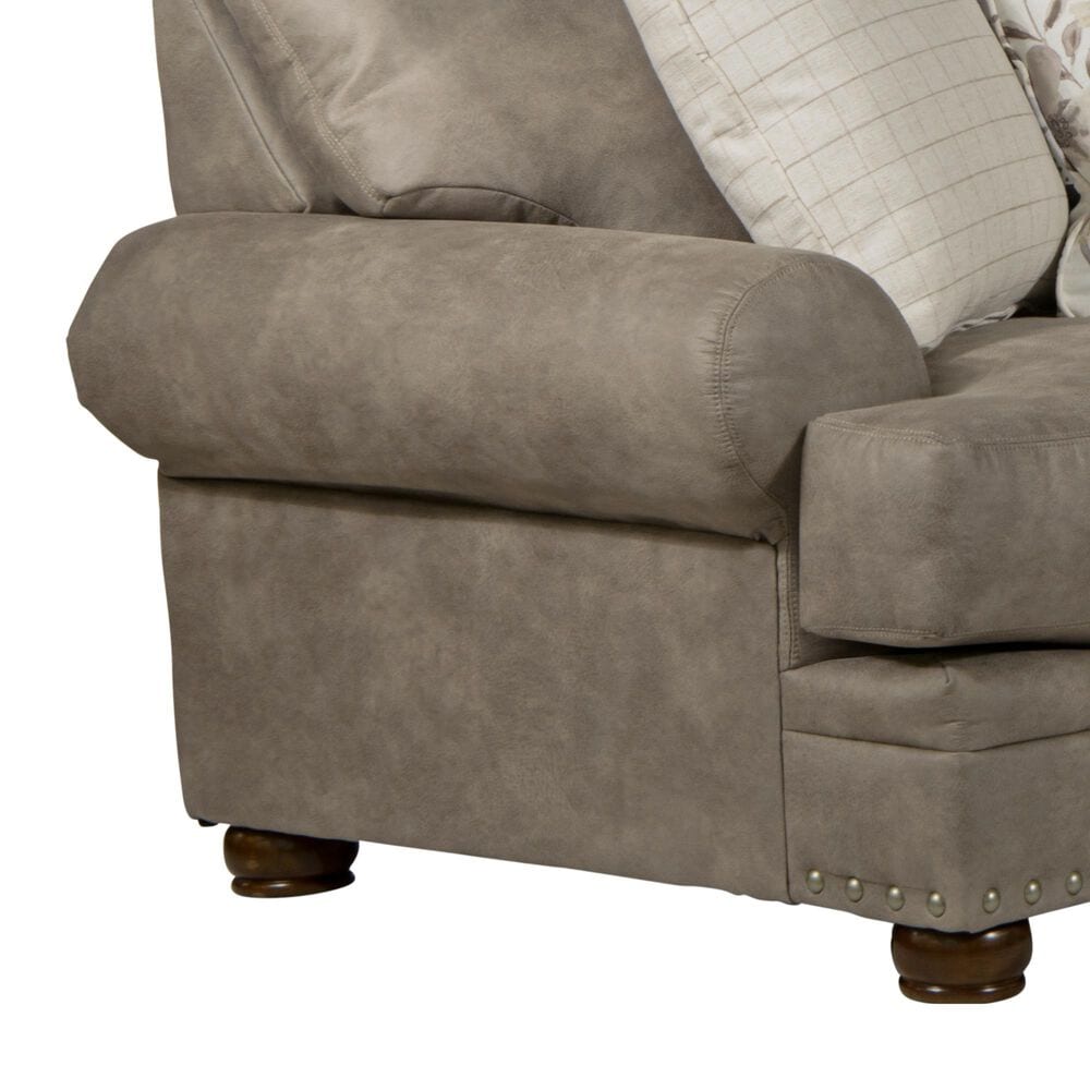 Hartsfield Briarcliff Stationary Loveseat in Pebble, , large