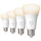 Philips Hue A19 E26 Bluetooth Smart LED Bulb in White (Set of 4), , large