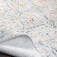 Surya Laila 9" x 12"2" Teal, Sage, Orange, Gray and Cream Area Rug, , large