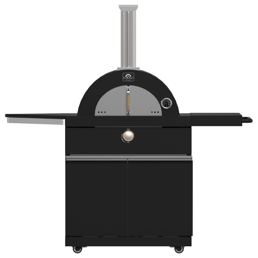 Forno All'Aperto 3-Piece Outdoor Kitchen Grill Set with Bar and Beverage Center in Black, , large