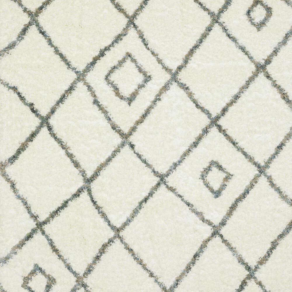 Oriental Weavers Axis AX03A 2&#39;3&quot; x 7&#39;6&quot; Ivory Runner, , large