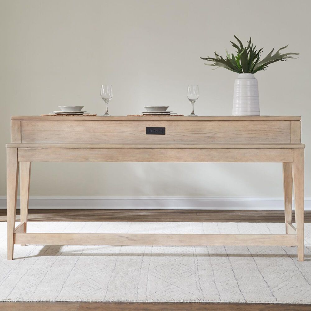 Belle Furnishings Brentwood Console Bar Table in Sandstone, , large
