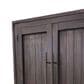 Santa Fe Rustic Sample Tall Armoire in Brown and Green, , large