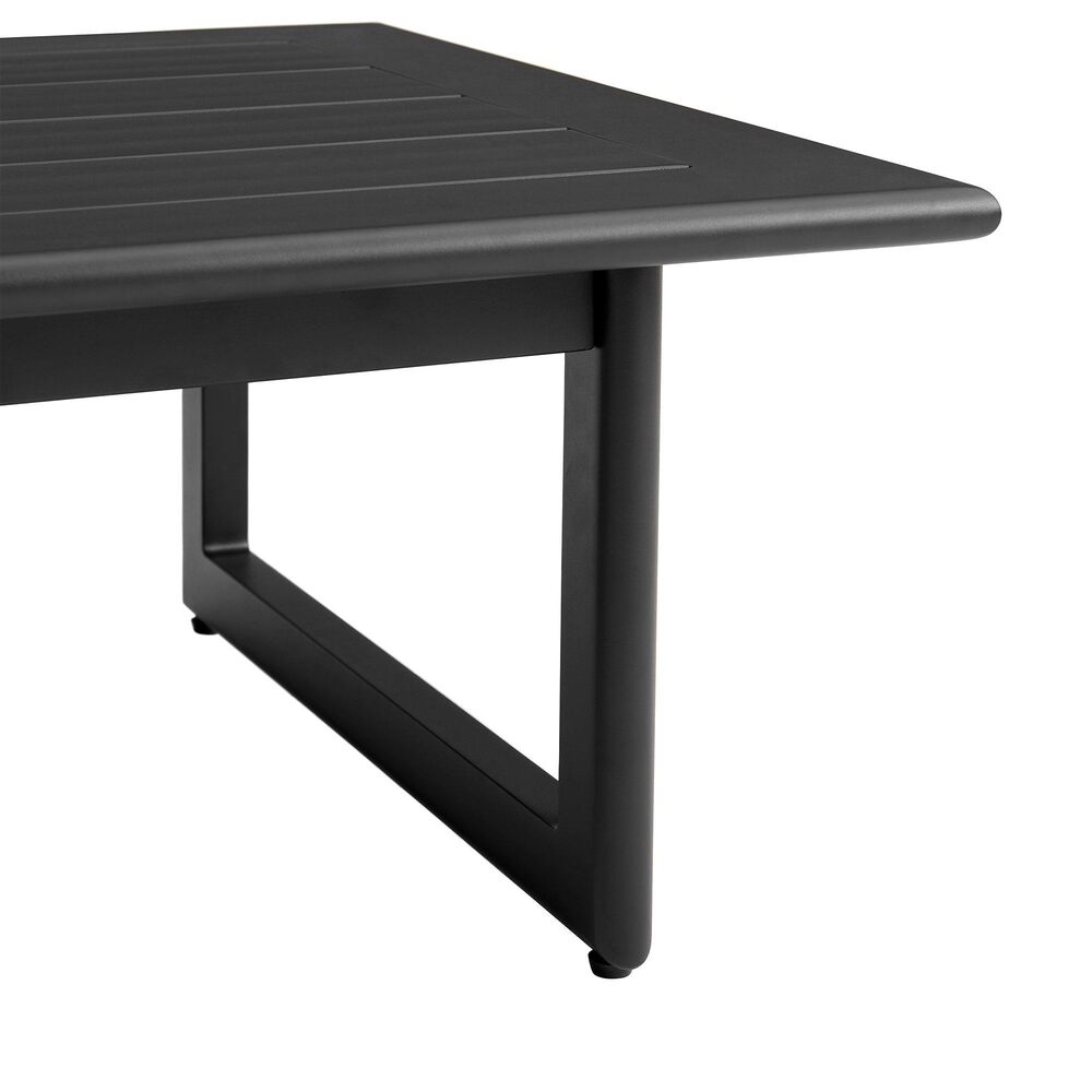 Blue River Grand 4-Piece Patio Conversation Set in Black, , large