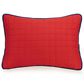 Peking Handicraft Ayer 3-Piece Full/Queen Quilt Set in Red and Blue, , large
