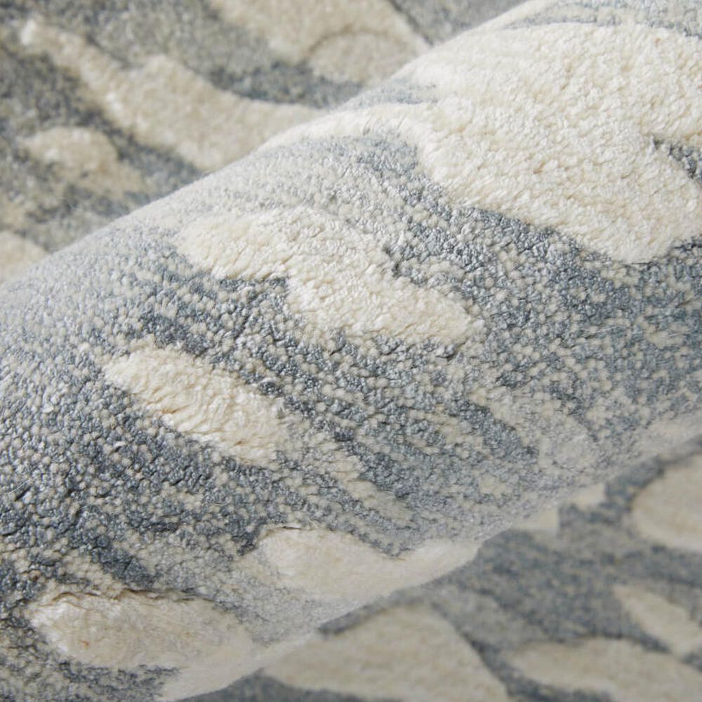 Feizy Braden Ivory and Blue 10' x 14' Area Rug, , large