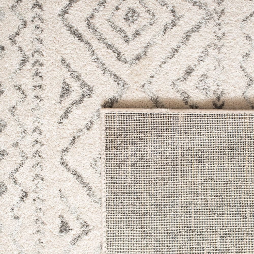 Safavieh Tulum TUL267A 3&#39; Square Ivory and Grey Area Rug, , large