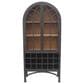 Nest Home Victoria Wine Cabinet in Matte Black, , large