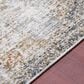 Amer Rugs Vermont VRM-5 2" x 3" Gray and Orange Area Rug, , large