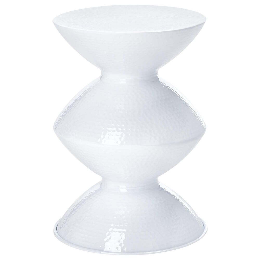 Safavieh Guildsman Table Stool in White, , large
