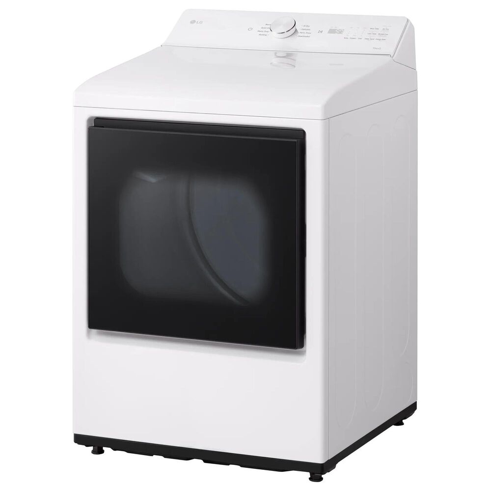 LG 7.3 Cu. Ft. Ultra Large Capacity Smart Electric Dryer in Alpine White, , large