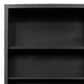 Legends Home Radiance 78" Bookcase in Black, , large