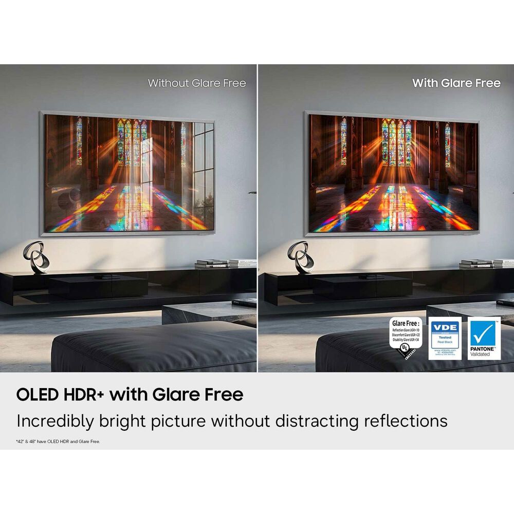 Samsung 83" Class S90H OLED 4K UHD Vision AI in Black - Smart TV, , large