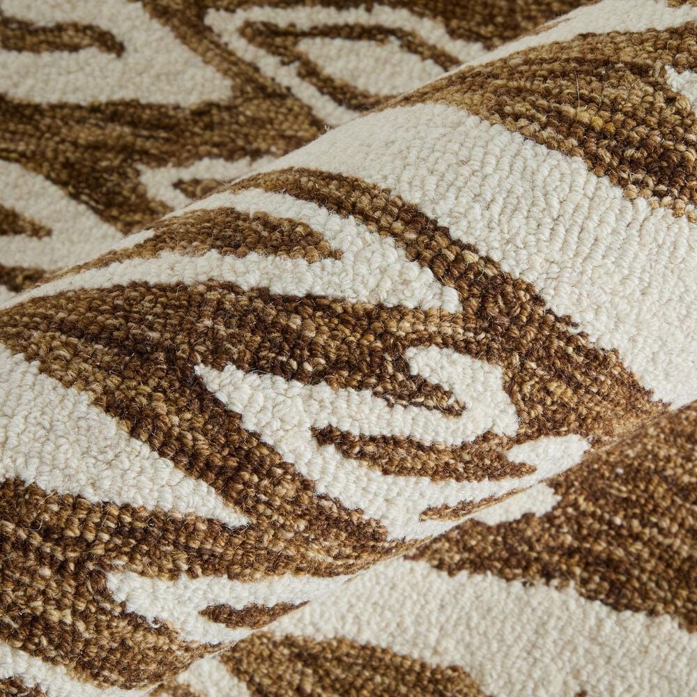 Feizy Wallace WAL8A43F Brown 5&#39; x 8&#39; Area Rug, , large