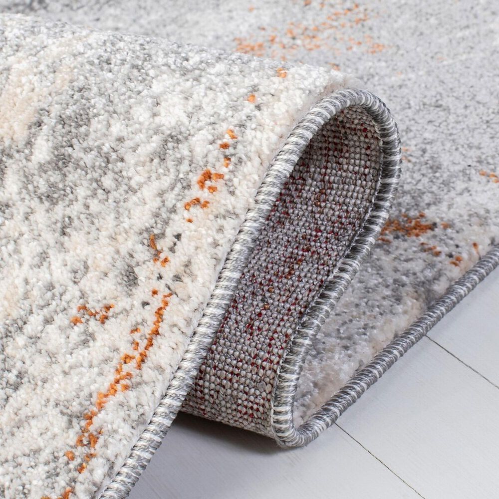 Safavieh Aston 4&#39; x 6&#39; Grey and Rust Area Rug, , large