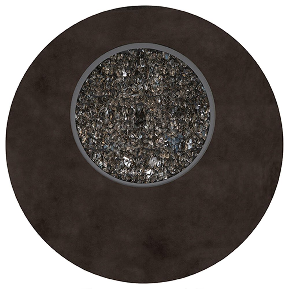 Ebel Outdoor Furniture Bellino 42" Round Fire Pit with Offset Burner in Iron, , large