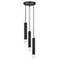 Cal Lighting 3 Light LED Pendant in Gun Metal, , large