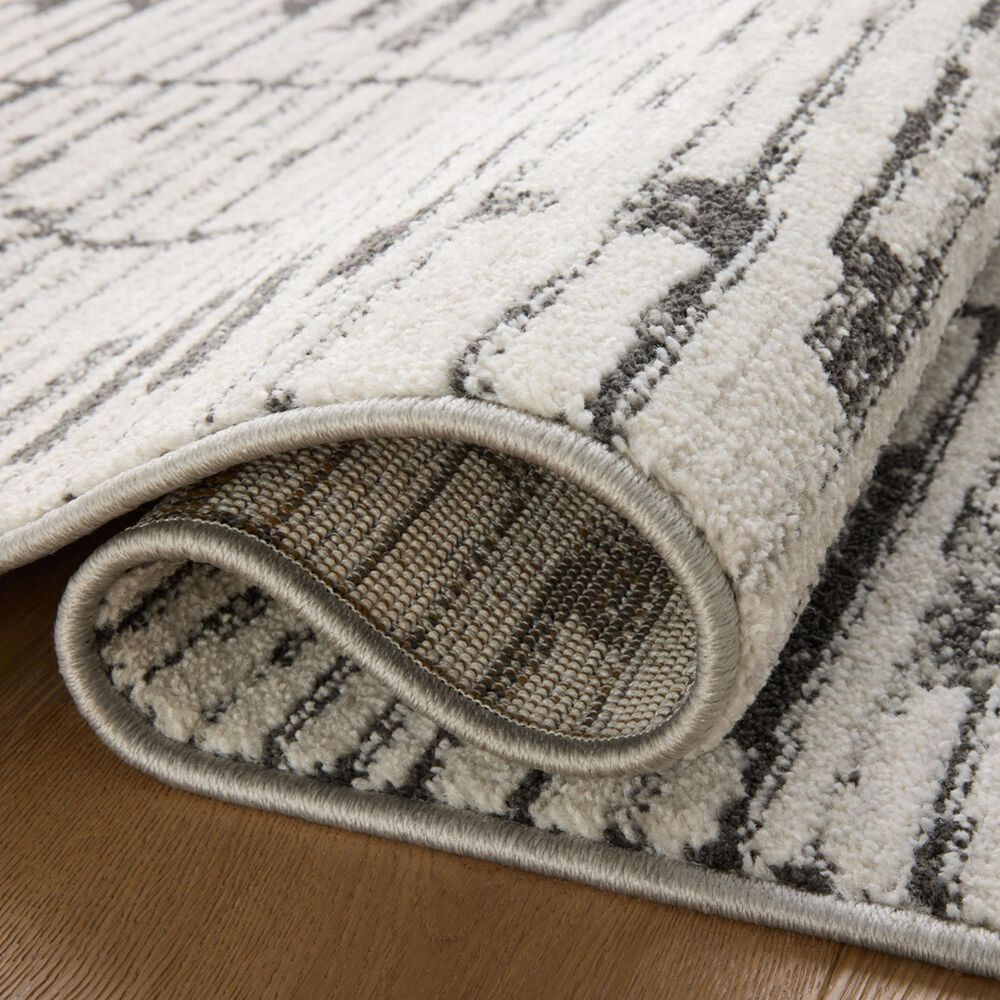 Loloi II Kamala 11&#39;2&quot; x 15&#39;7&quot; Charcoal and Dove Area Rug, , large