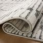 Loloi II Kamala 11"2" x 15"7" Charcoal and Dove Area Rug, , large