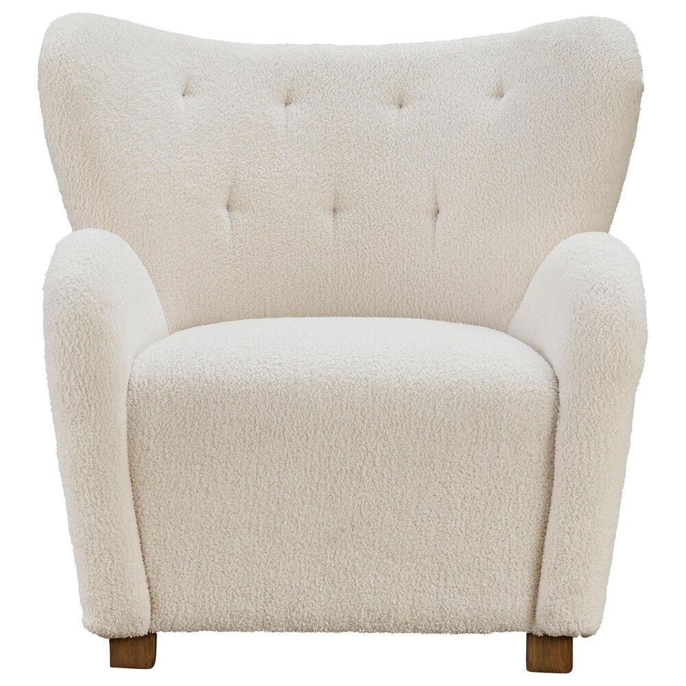 Ashley Larbell Accent Chair in Ecru, , large