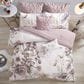 Hampton Park Cassandra 8-Piece Queen Cotton Printed Comforter Set in Blush, , large