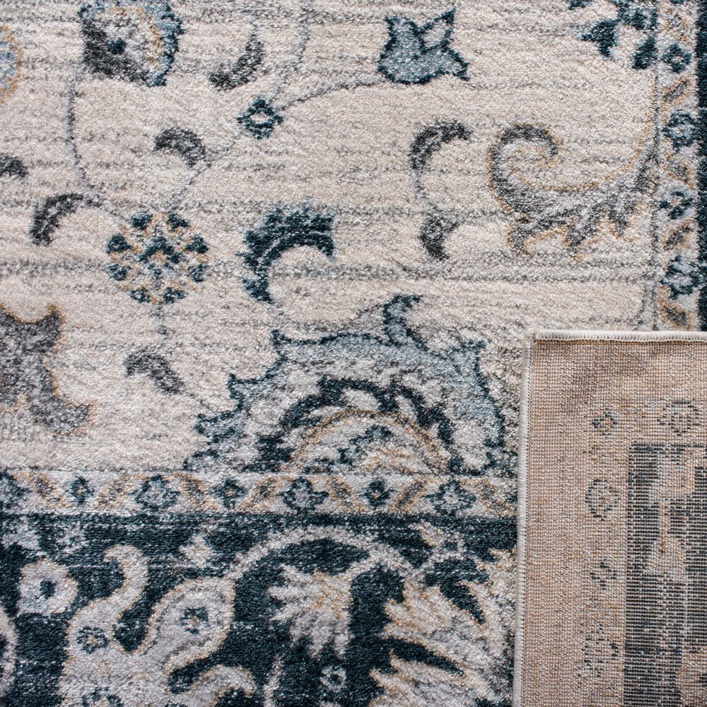 Safavieh Isabella 4&#39; x 6&#39; Cream and Navy Area Rug, , large