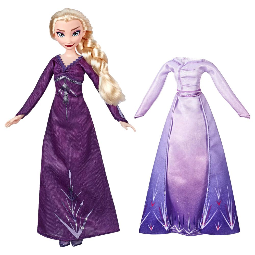 Hasbro Frozen 2 Doll with Fashion Elsa, , large