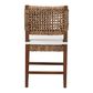 Baxton Studio Alise Side Chair in Earthy Brown, , large