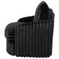 Coaster Sarco Swivel Accent Arm Chair in Black, , large