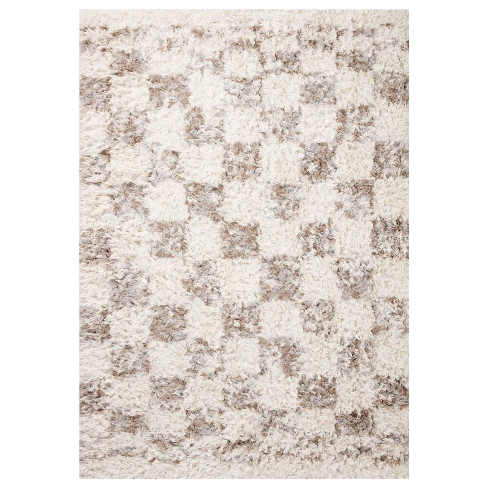 Angela Rose Amira 2"7" x 12" Ivory and Pebble Runner, , large