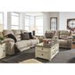 Ashley Bolanburg Chairside Table with USB in Weathered Oak and Antique White, , large