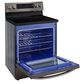 LG 6.3 Cu. Ft. Smart Wi-Fi Enabled True Convection InstaView Electric Range with Air Fry in Black Stainless Steel, , large