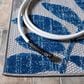 Safavieh Cabana CBN814F 3" x 5" Grey and Blue Indoor/Outdoor Area Performance Rug, , large