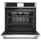 Cafe 2-Piece Kitchen Package with 30" Smart Built-In Convection Single Wall Oven and 36" Touch Control Induction Cooktop in Stainless Steel, , large