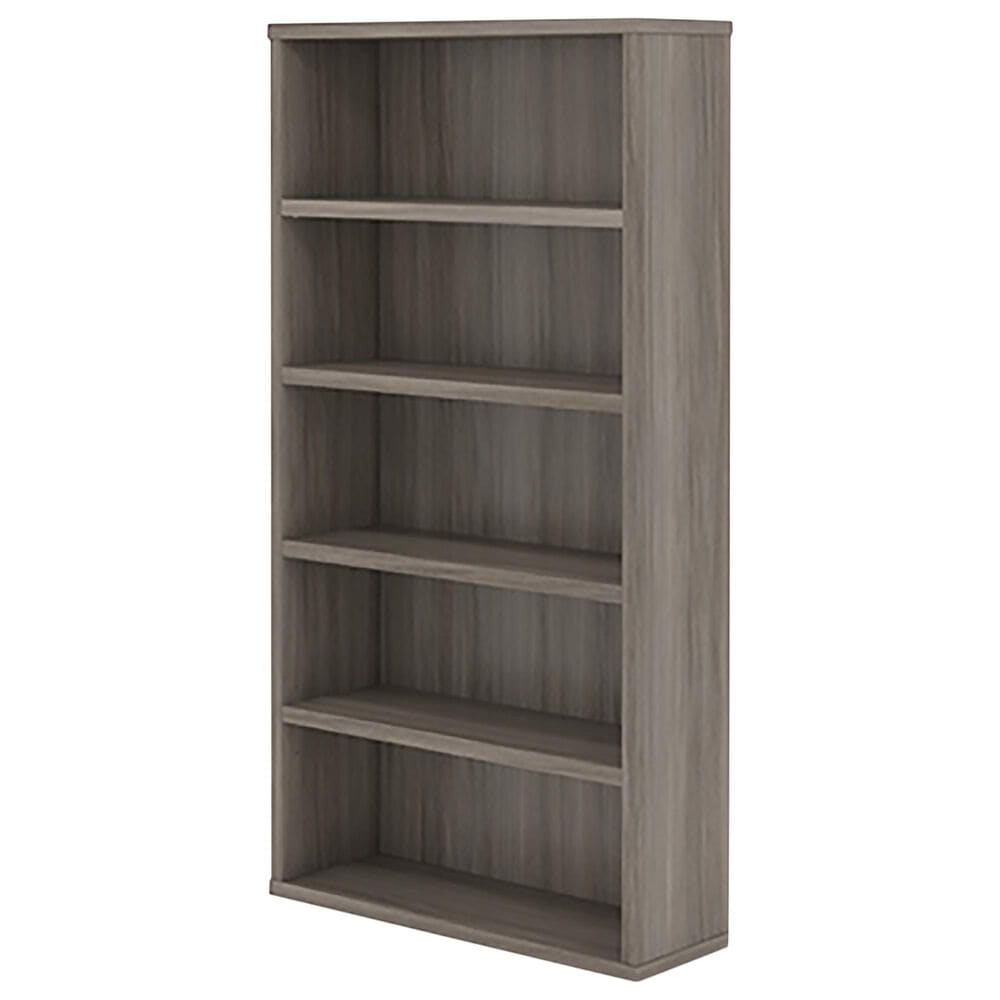 Sauder Affirm 5-Shelf Bookcase in Hudson Elm, , large