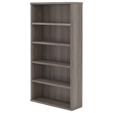 Sauder Affirm 5-Shelf Bookcase in Hudson Elm, , large