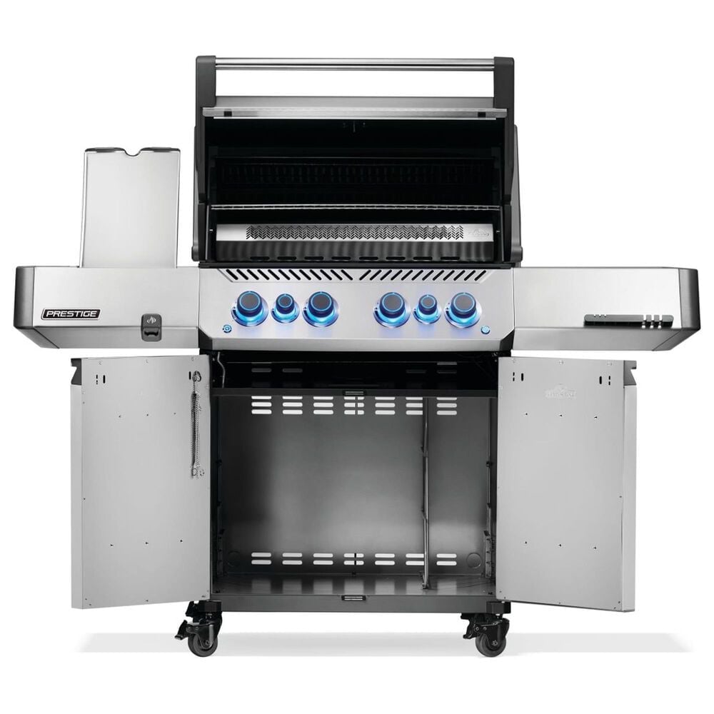 Napoleon Prestige 500 RSIB Propane Gas Grill in Stainless Steel, , large