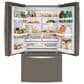 GE Appliances 23.1 Cu. Ft. Counter Depth French Door Refrigerator in Slate, , large