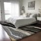 Dalyn Rug Company Lorenzo LN4 Black 8" x 10" Area Rug, , large
