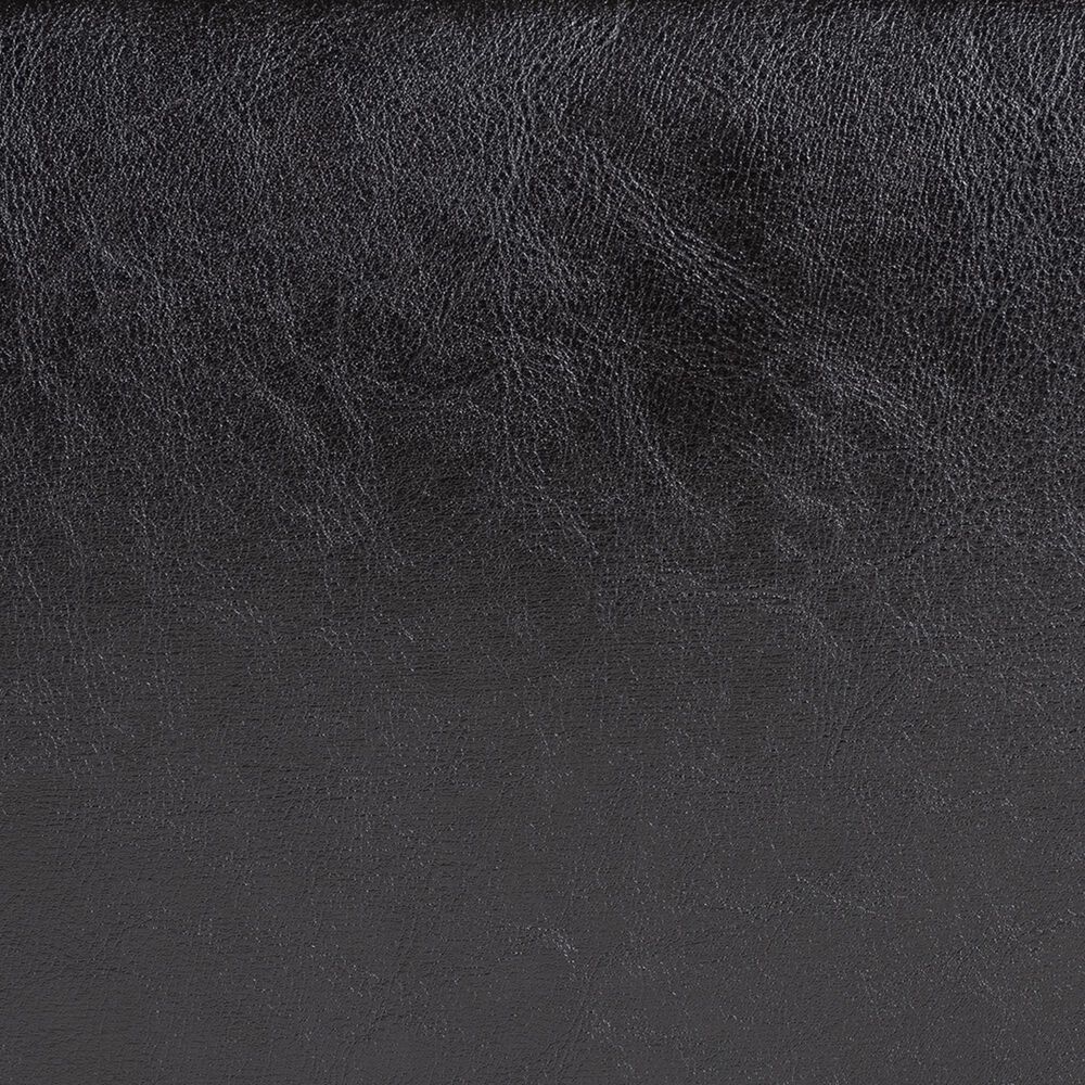 Baxton Studio Leather Cube Storage Ottoman in Dark Brown, , large