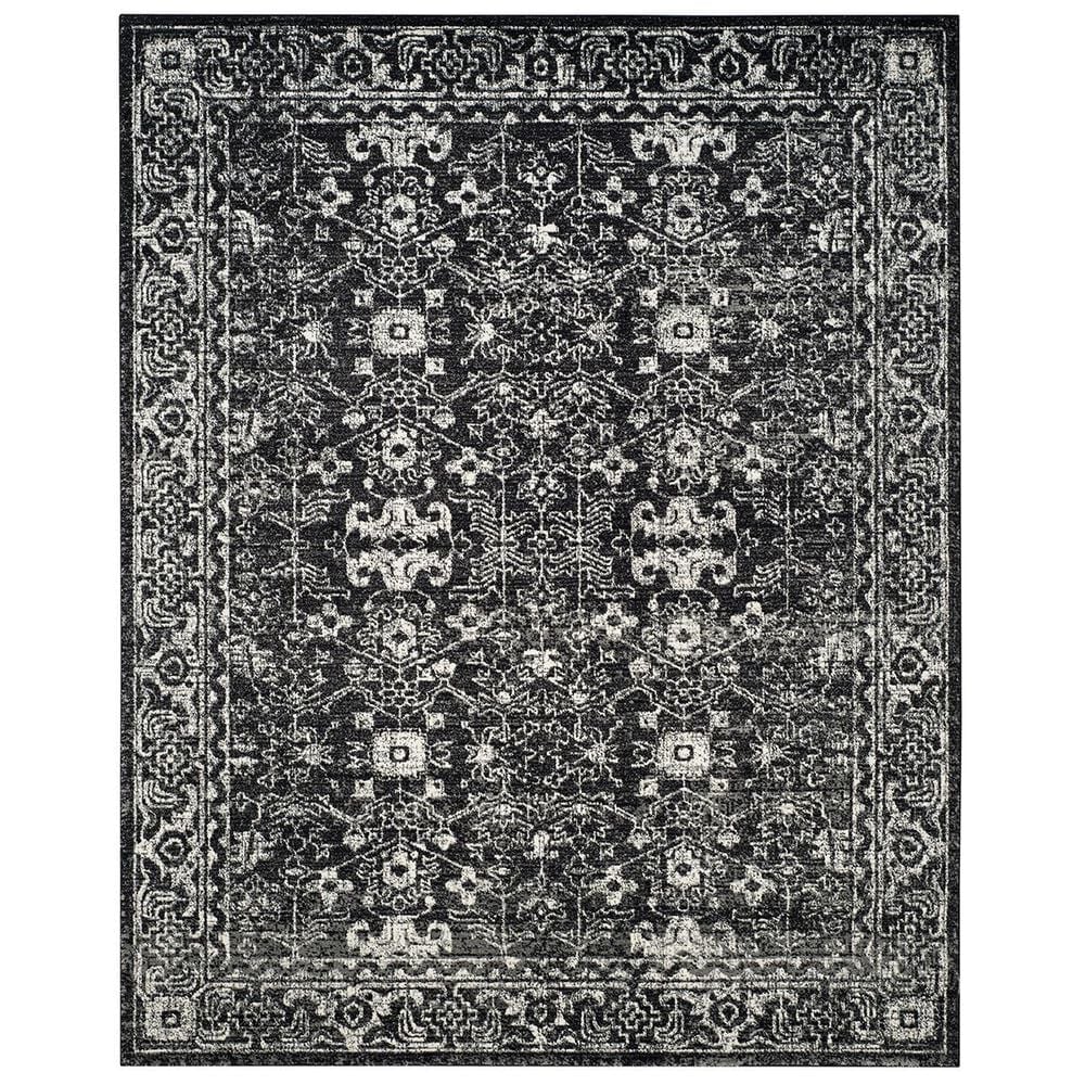 Safavieh Evoke EVK270K 2"2" x 9" Charcoal and Ivory Runner, , large