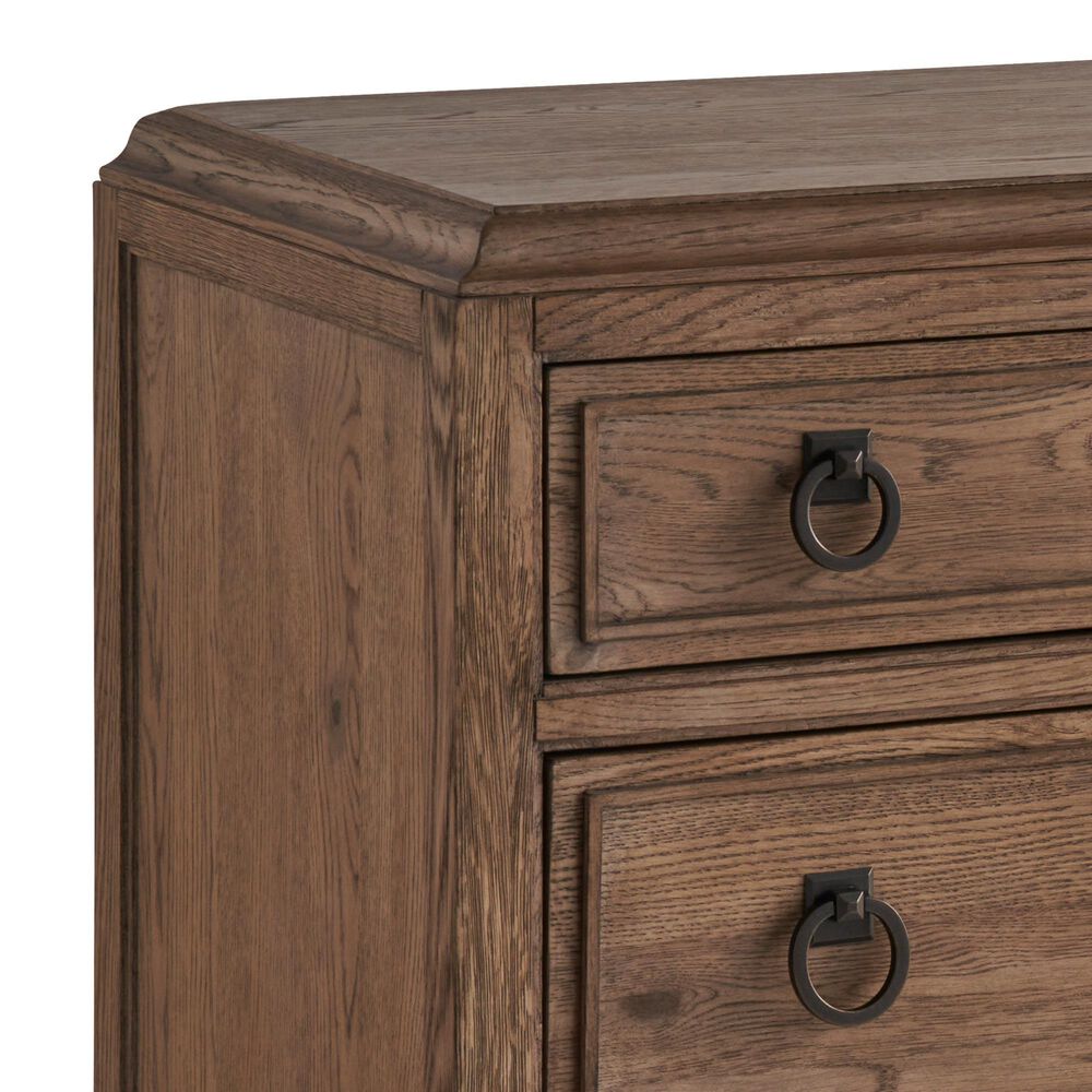 Universal Furniture Griffith Park 6-Drawer Dresser and Mirror in Sienna, , large